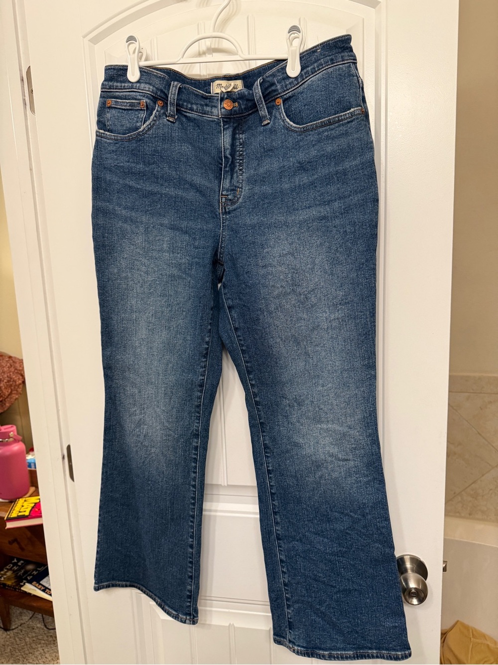 Madewell Midwash Mid-Rise Kick-Out Jeans